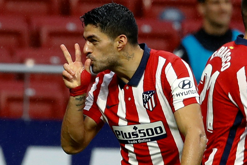 Atlético de Madrid, sólido líder de LaLiga de la mano de Luis Suárez