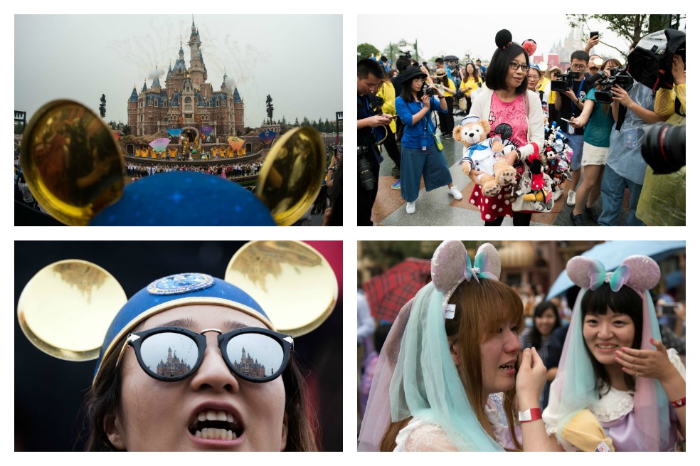 El primer parque de Disney en China abre sus puertas