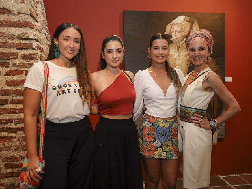 Tami Montero, Alexandra Betancourt, María Espinosa, Tata Umaña