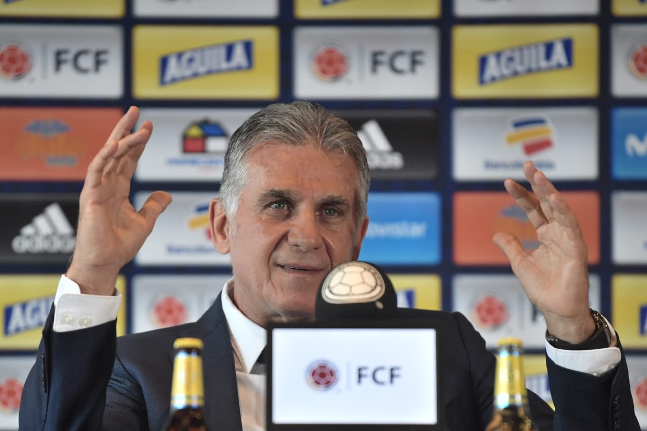 Carlos Queiroz: «Nuestra idea es darle prestigio y reputación al nombre de Colombia»