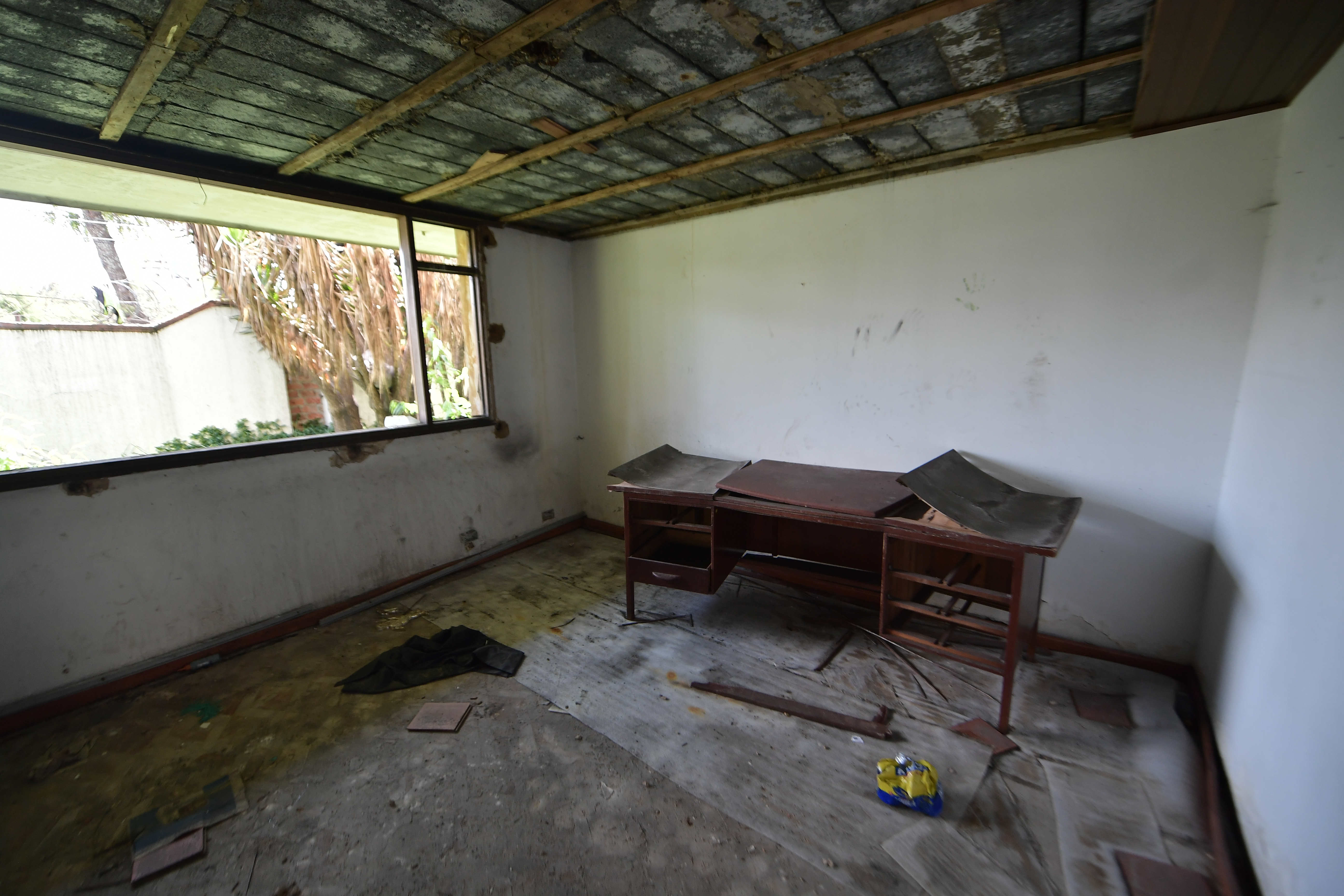 Consulado de Venezuela abandonado en Bogotá