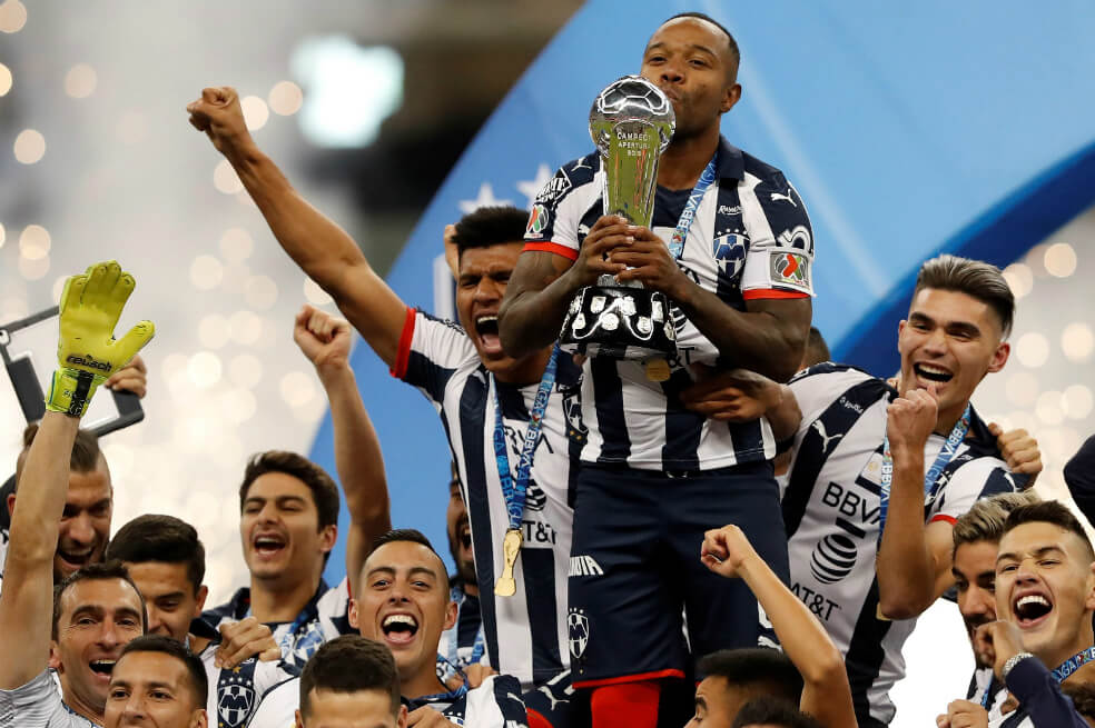 Stefan Medina y Dorlan Pabón, campeones con Monterrey