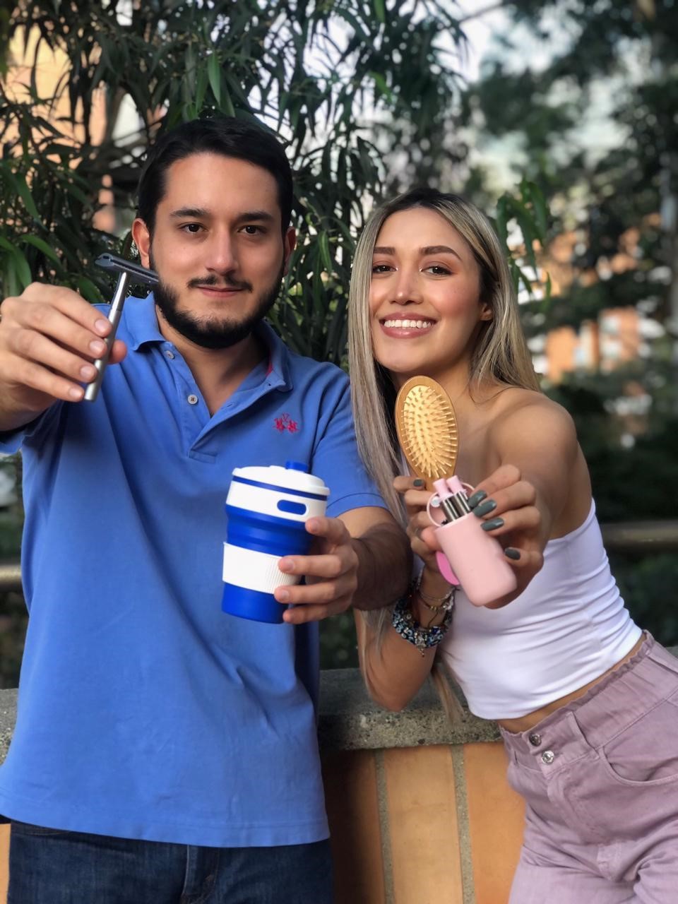 Santiago Londoño y Mariana Velázquez.