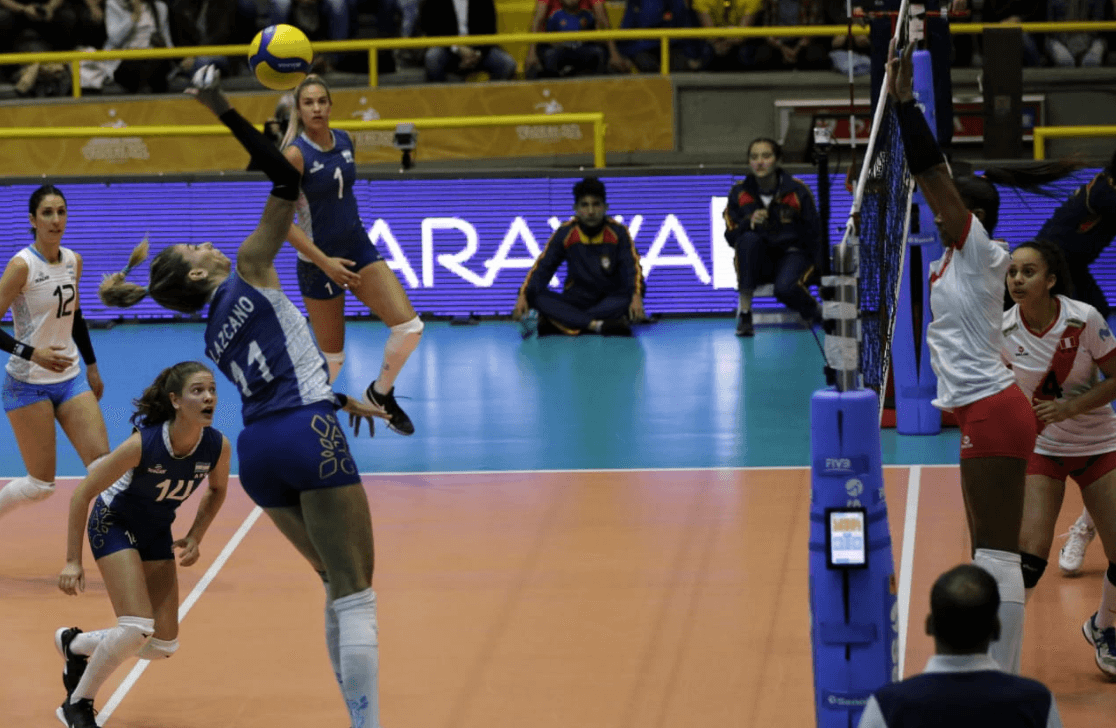 Argentina aplastó a Perú en el primer partido del preolímpico de voleibol