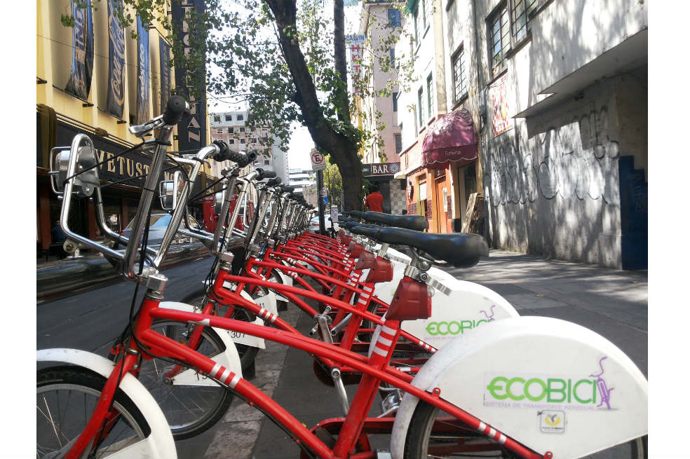 Sistema EcoBici de Ciudad de México.
