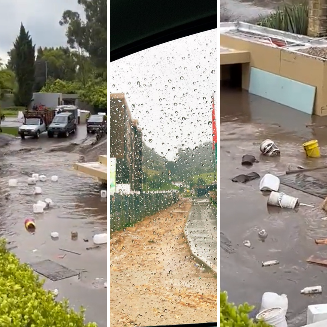 Video: fuertes lluvias provocaron inundaciones en La Calera, Cundinamarca
