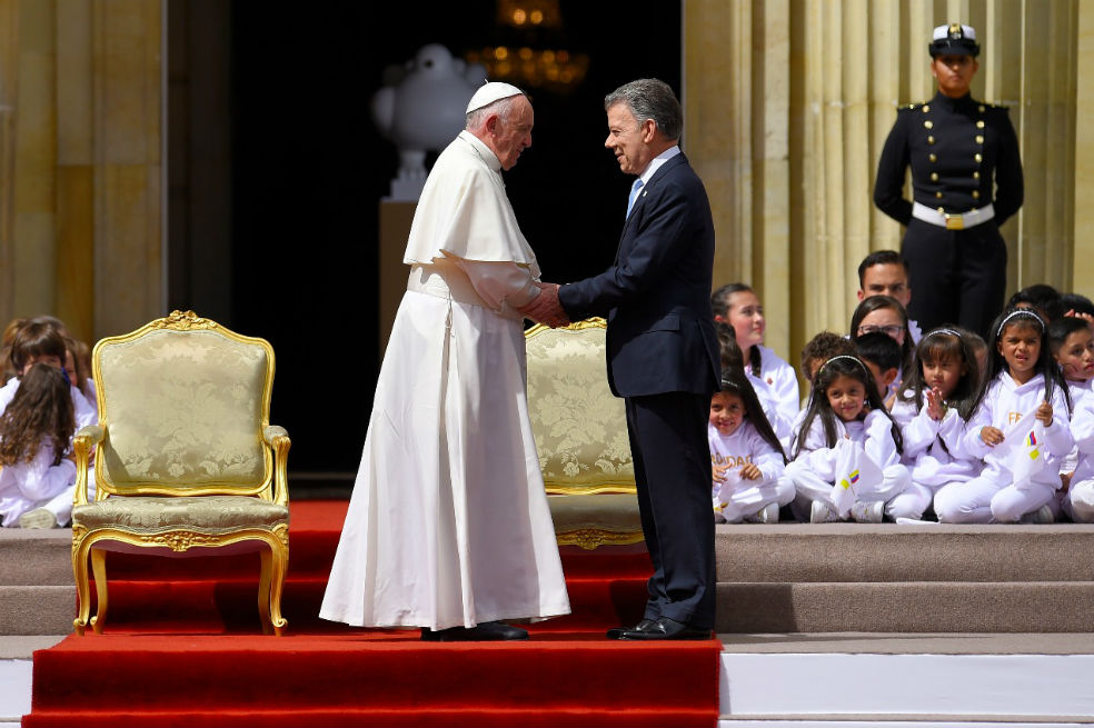 En imágenes: encuentro del papa Francisco con el presidente Santos
