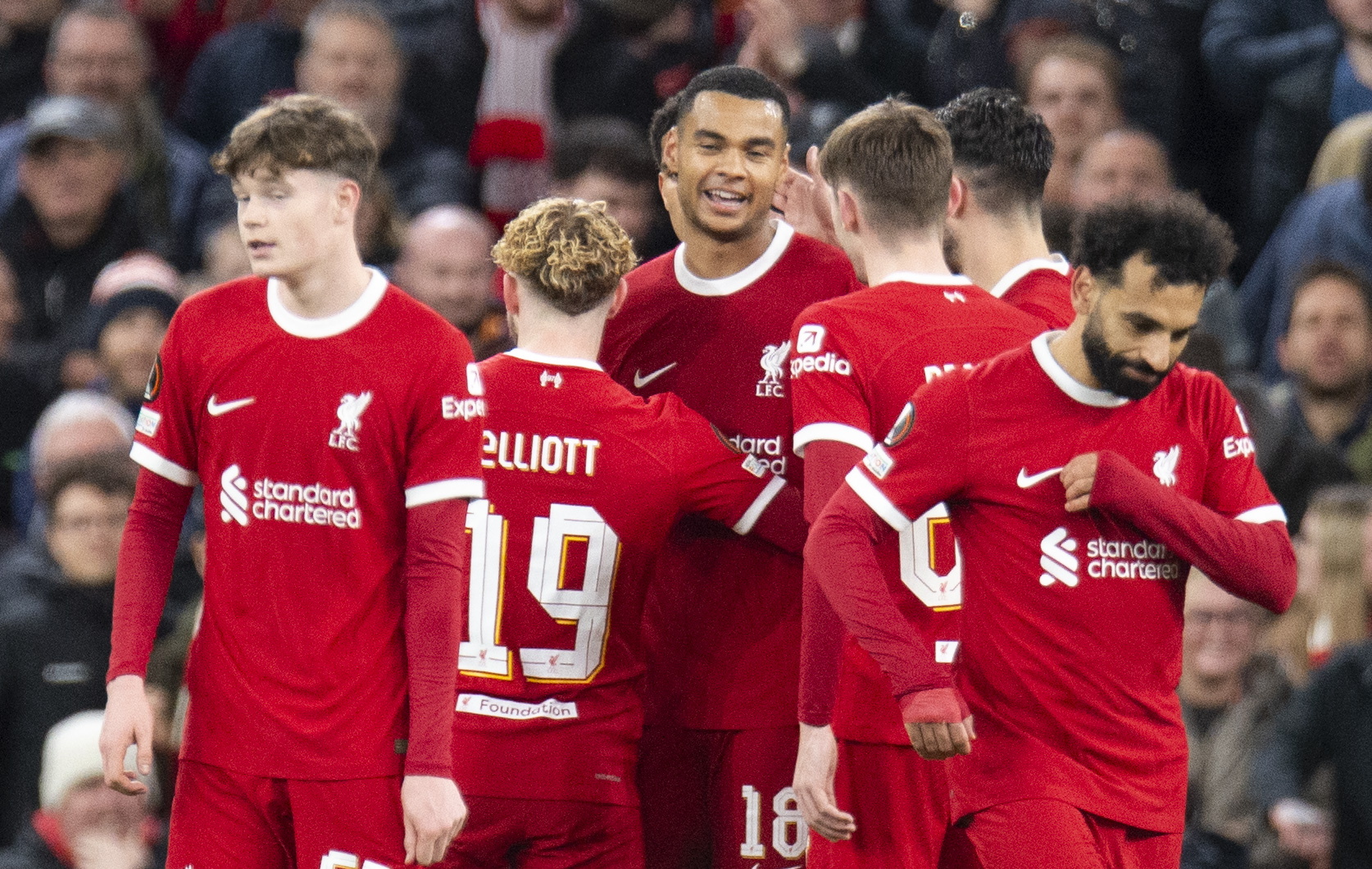 ¡Sin piedad! Vea la brutal goleada de Liverpool de Luis Díaz en la Europa League
