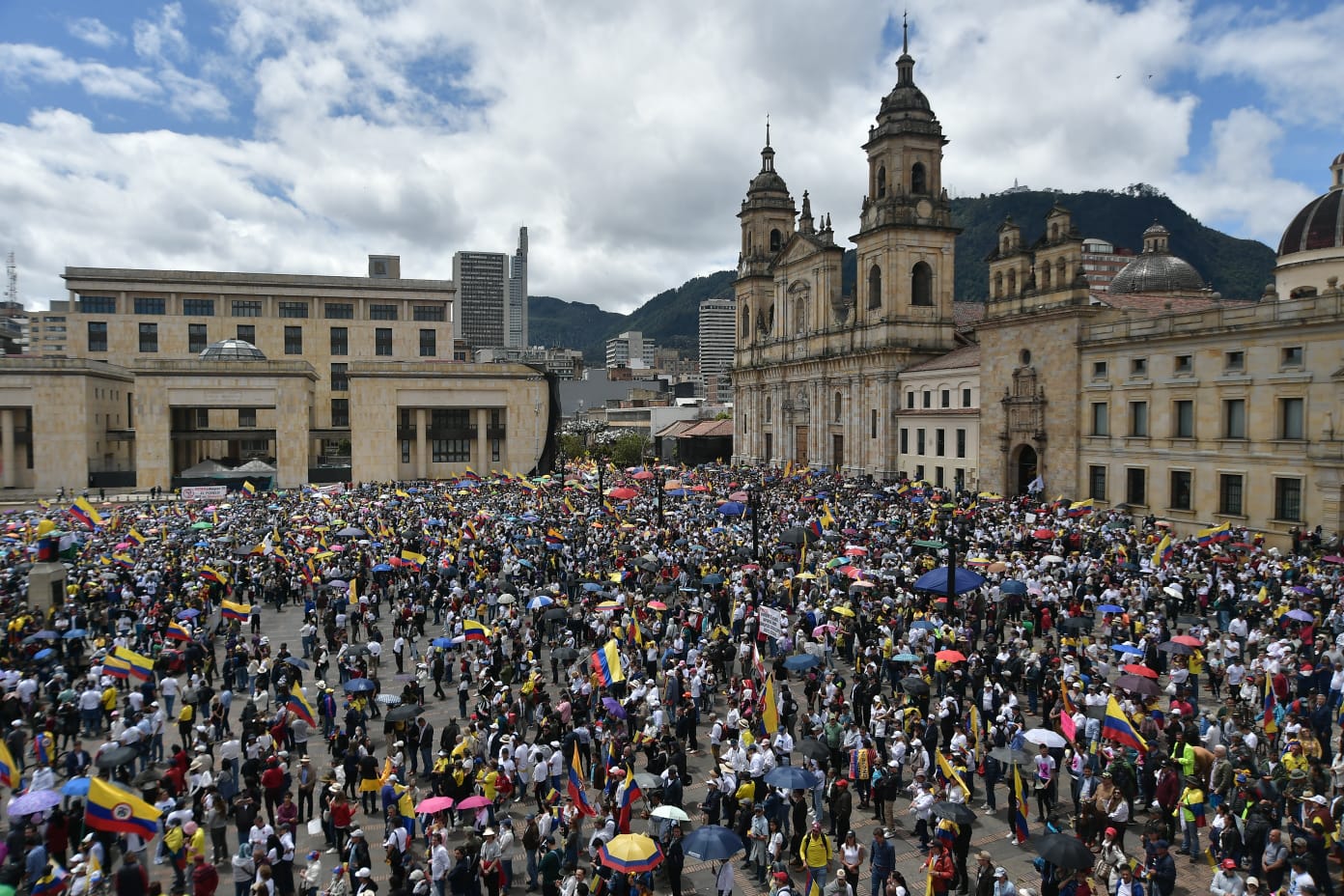 Cronograma de marchas y plantones en Bogotá para esta semana