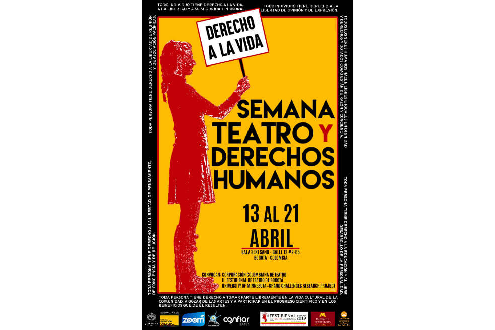 Llega la Semana Teatro y Derechos Humanos