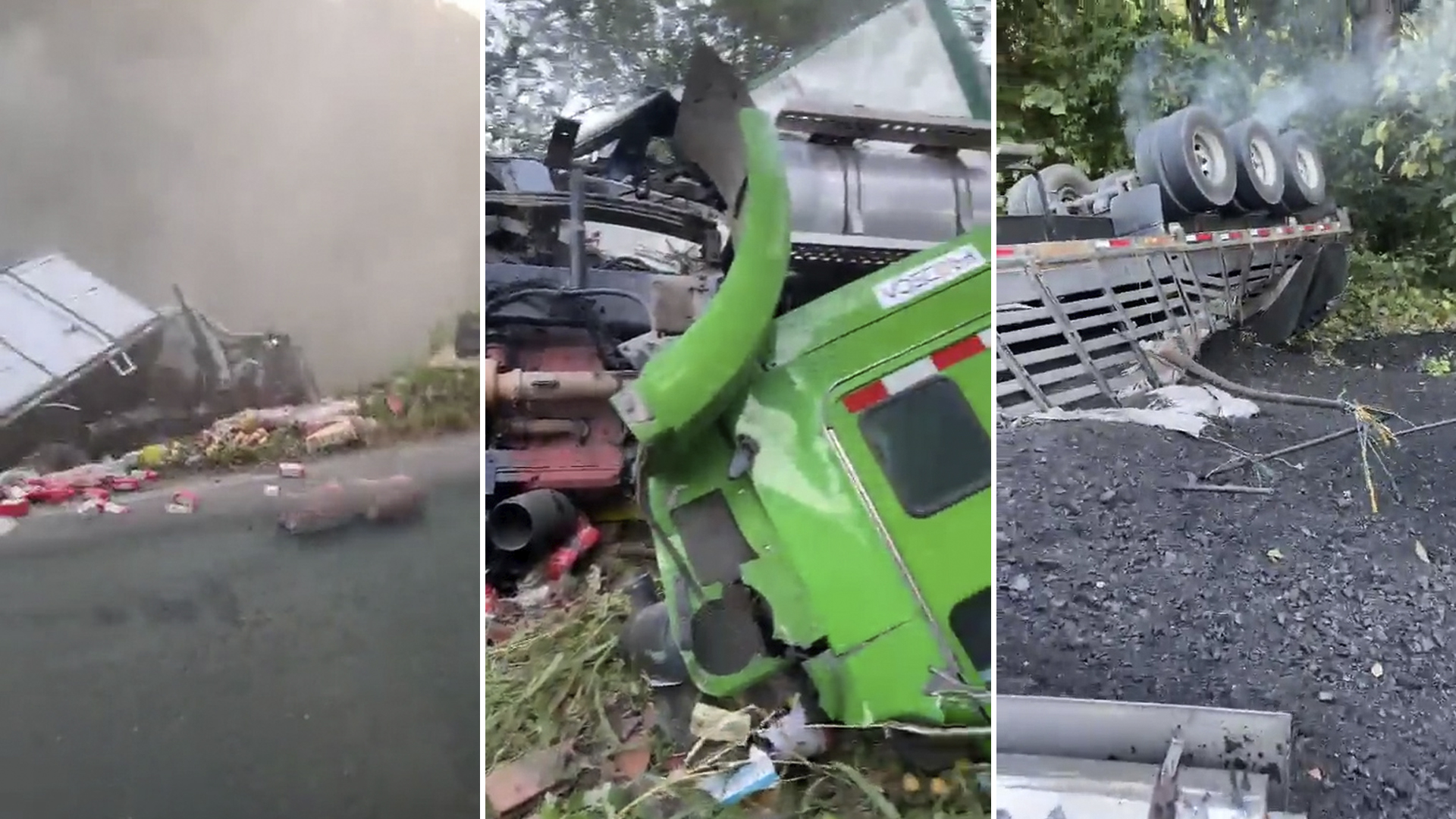 Accidente de tractomula en Norte de Santander dejó dos muertos y un herido