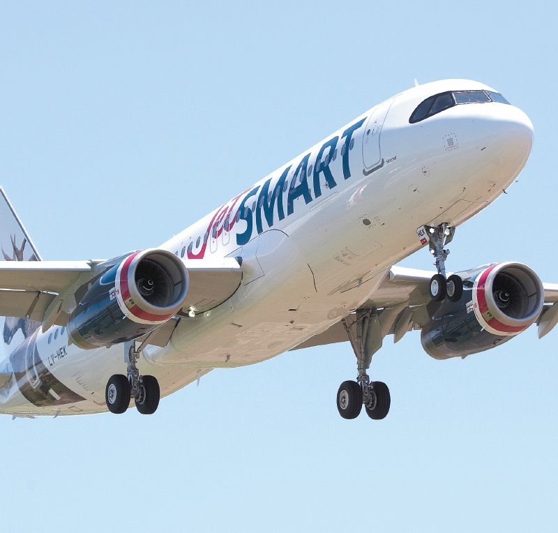 Jetsmart inició operaciones con vuelo inaugural entre Bogotá y Medellín