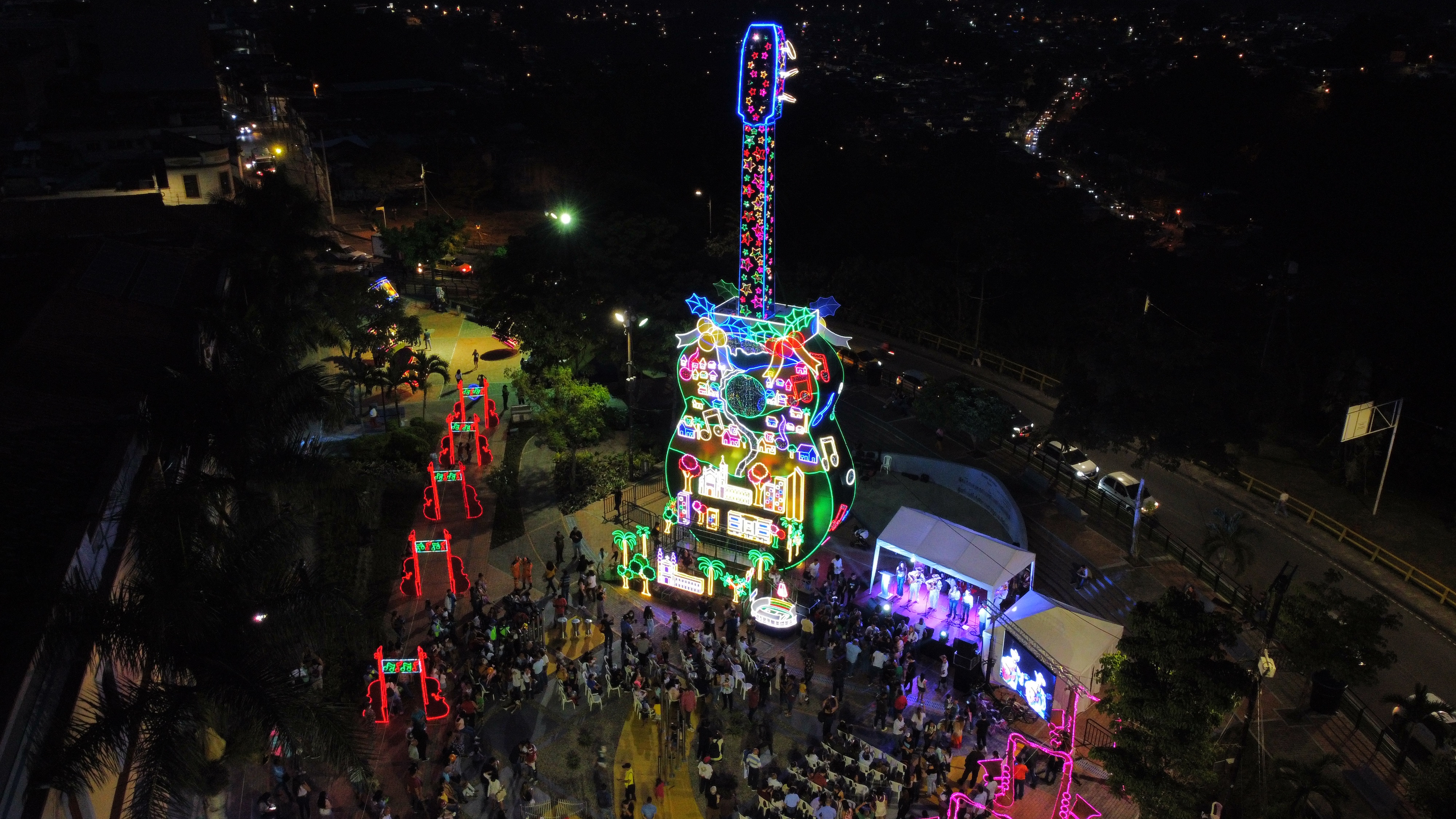 Así es el primer parque de Colombia con instrumentos al aire libre, está en Ibagué