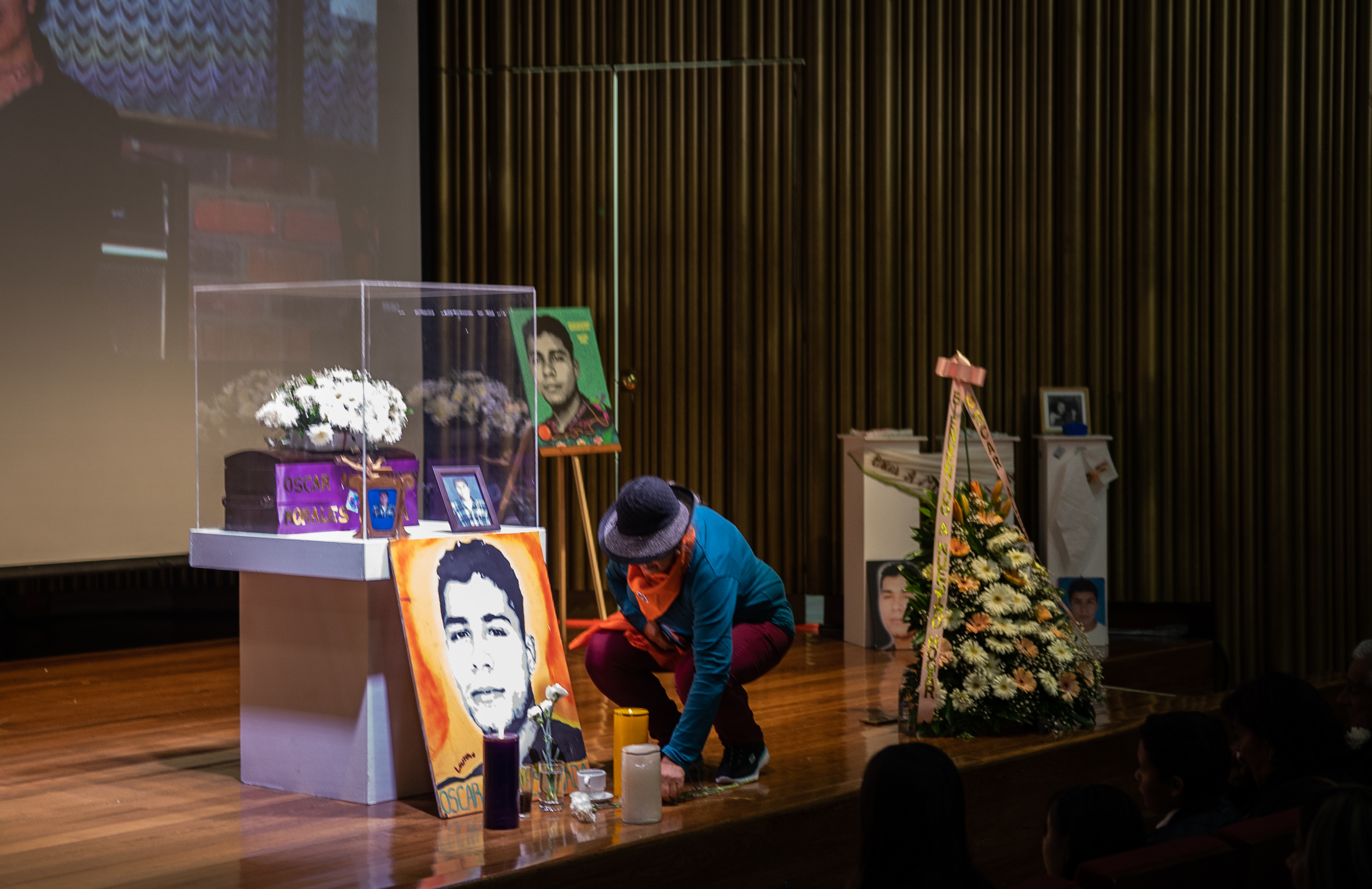 La defensora de DD. HH. Luz Marina Hache felicitó el compromiso de la familia Morales Tejada con la exigencia de justicia.