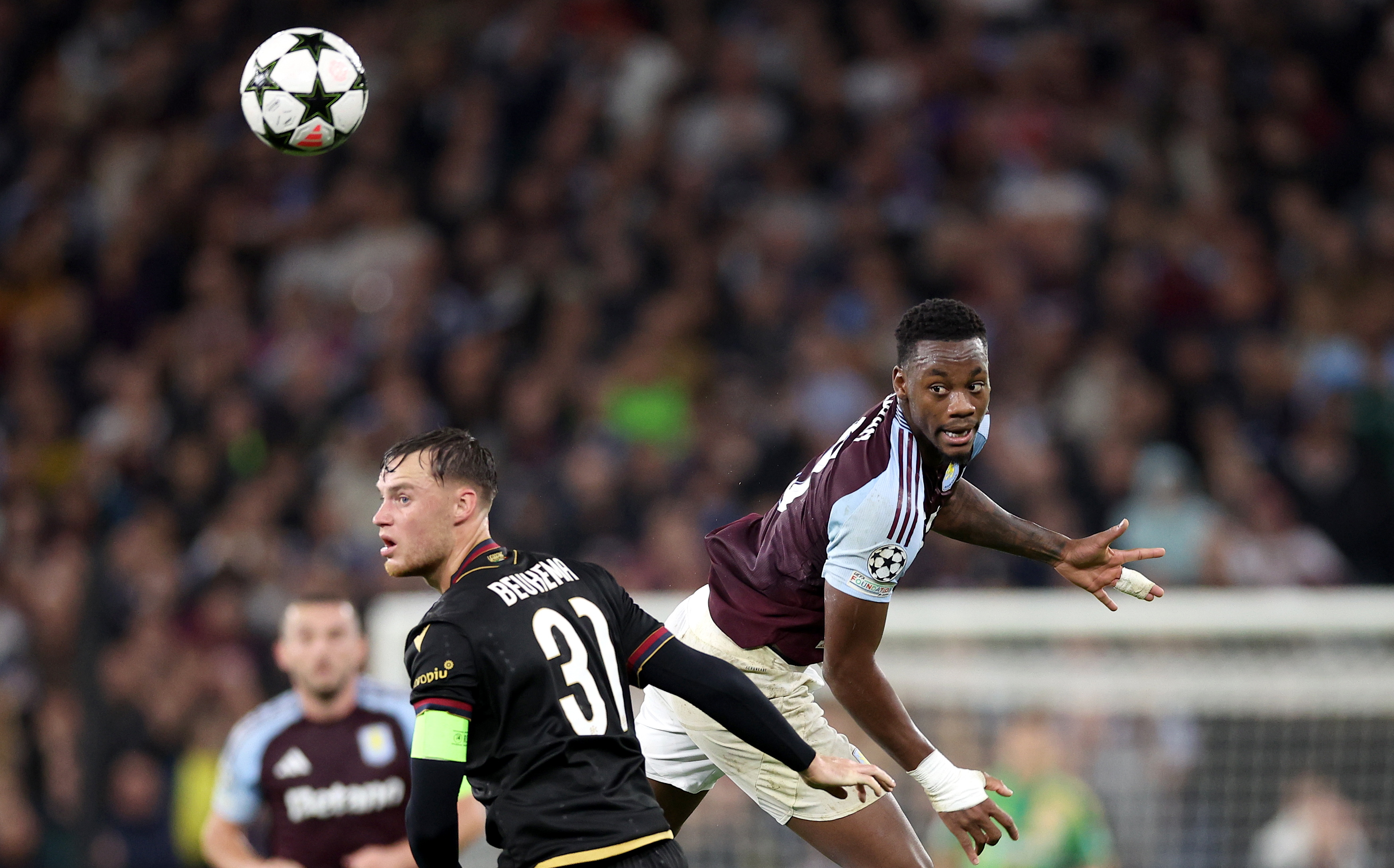 Jhon Jáder Durán volvió a anotar en la Champions League: video de su nuevo golazo