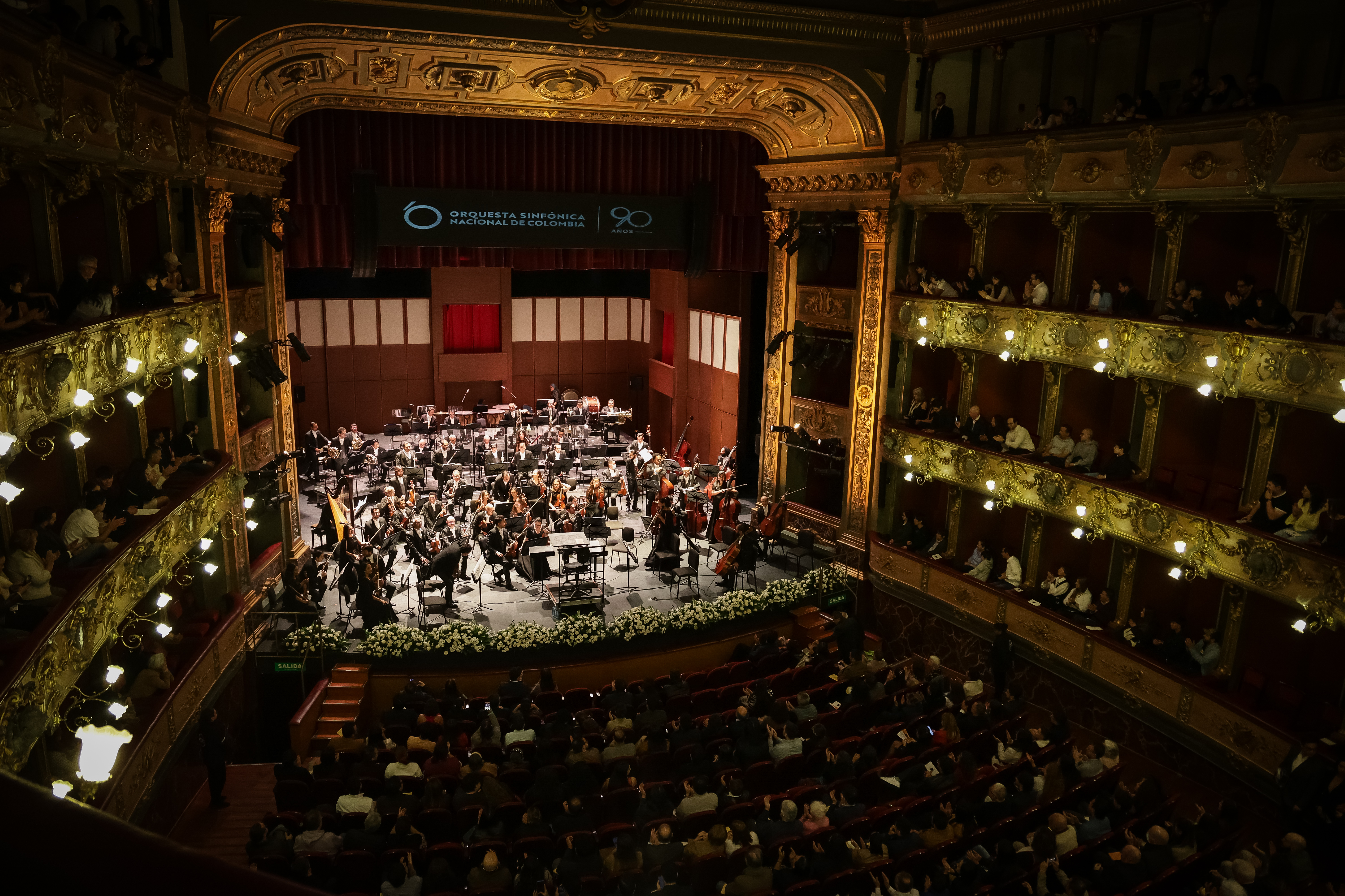 En fotos: la celebración de los 90 años de la Orquesta Sinfónica Nacional de Colombia