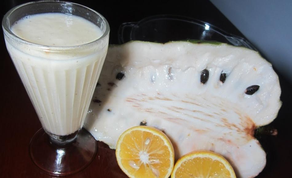 Jugo de guanábana para abrir el apetito