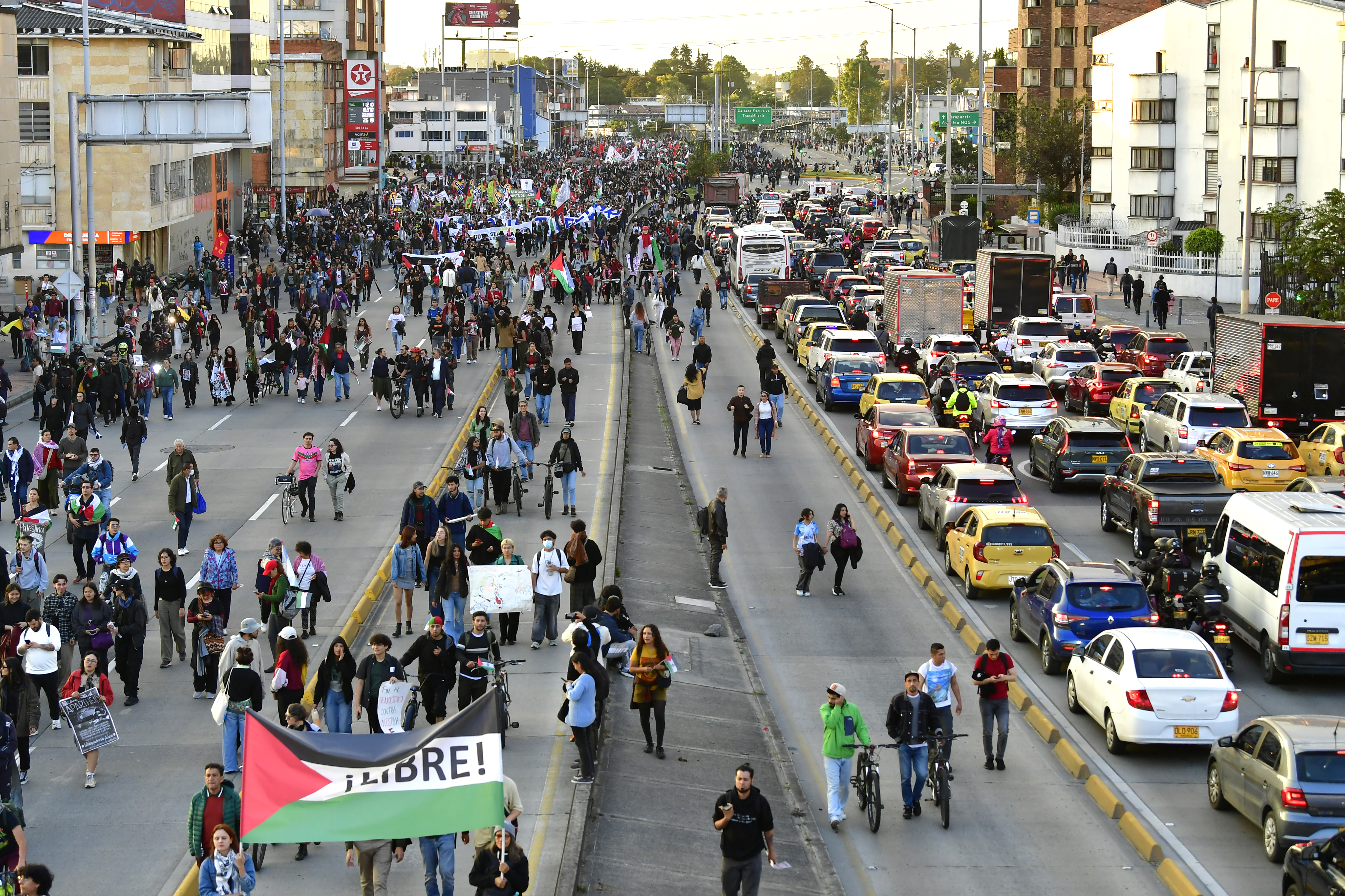 Agenda de movilizaciones en Bogotá: manifestaciones del 10 al 16 de noviembre 2025