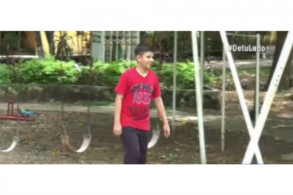 Cristian Camilo Alarcón, habitante del barrio Ciudadela Comfamiliar, en el norte de Neiva (Huila). 