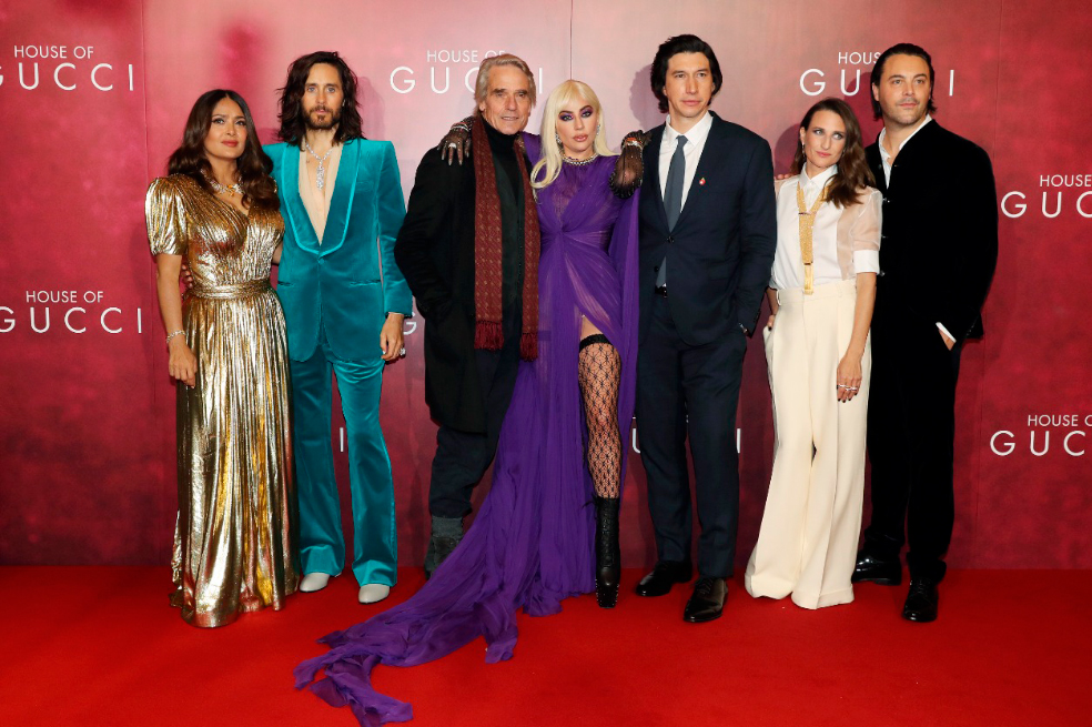 Lady Gaga triunfa en la premier de ‘House of Gucci’ con su vestido