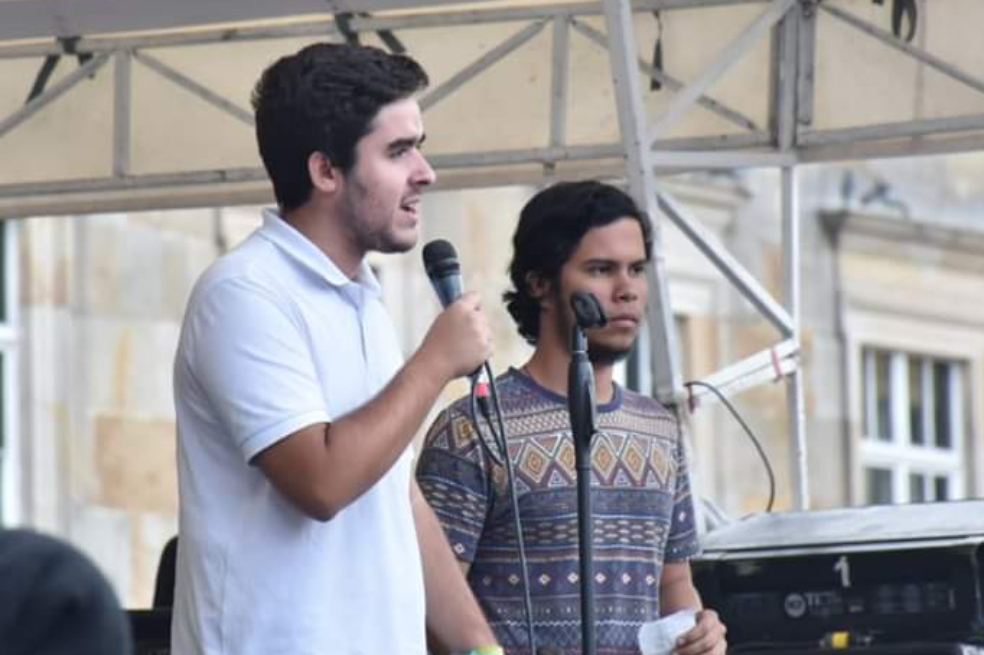 Líder estudiantil denunciará ante la Fiscalía amenazas en su contra