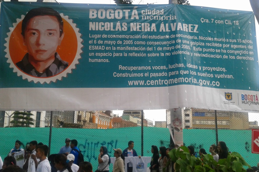 Integrantes del Esmad probarían participación de patrullero en asesinato de Nicolás Neira
