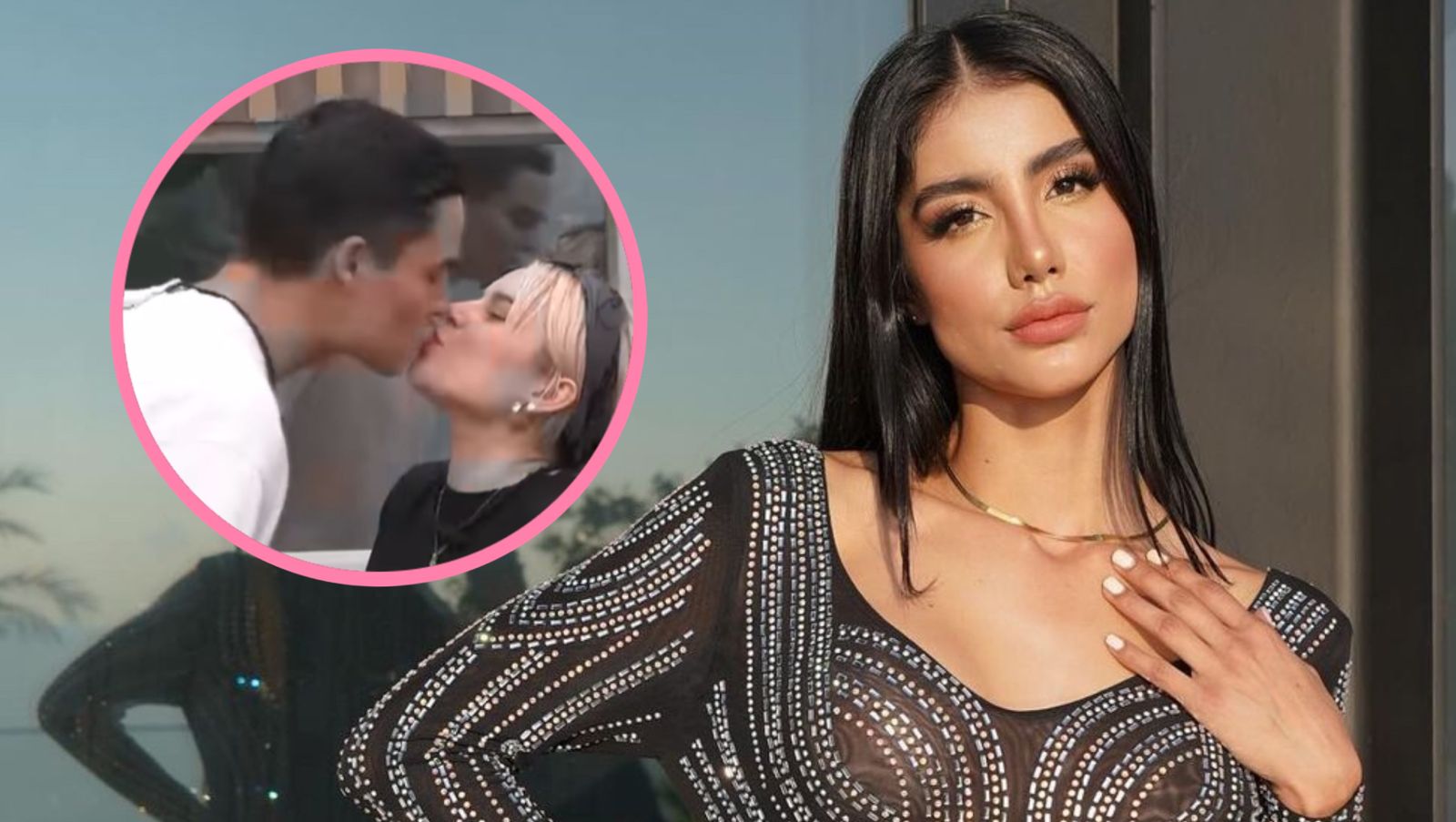 Exnovia de Miguel Bueno reaccionó al beso que el cantante se dio con Ornella