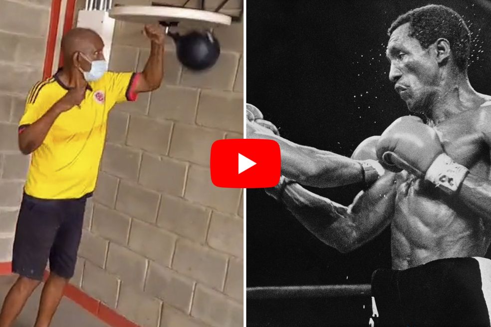 Video: Así se ve ‘Kid Pambelé’ a sus 76 años