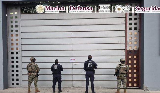Armada de México incauta 42 toneladas de metanfetamina en megaoperativo