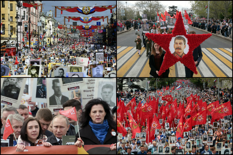 Así conmemoró Rusia los 72 años de la victoria en la Segunda Guerra Mundial