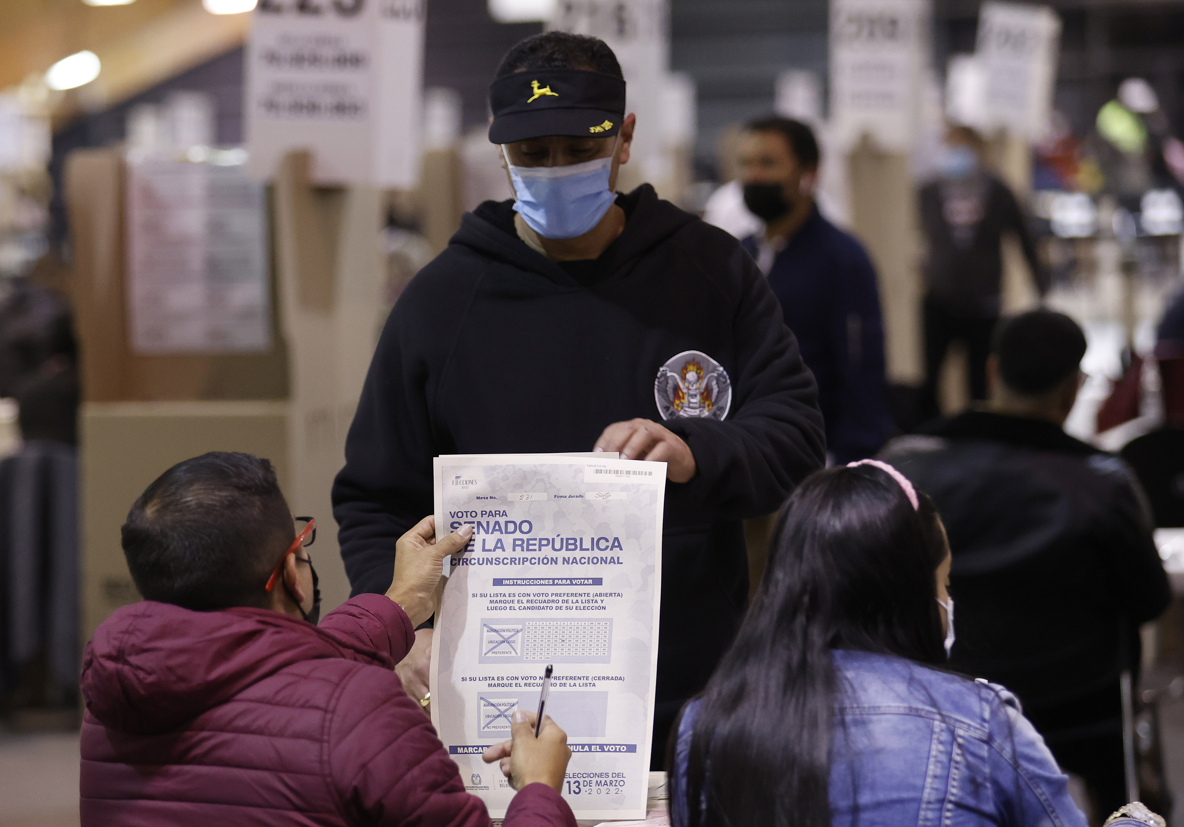 Denuncian suplantación en puesto de votación de Corferias durante elecciones