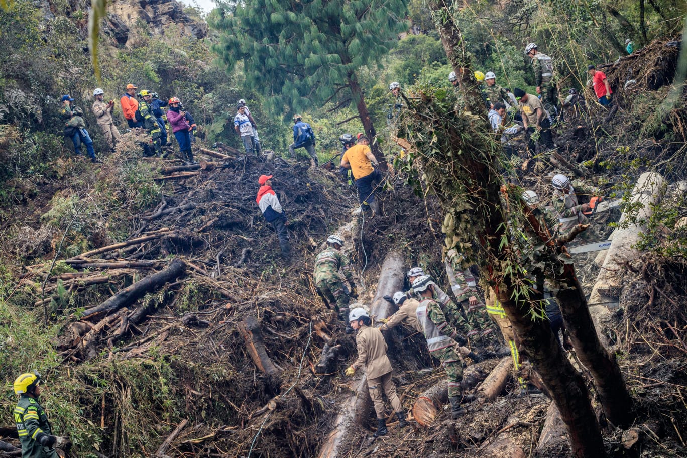 El mapa de las víctimas por lluvias en Bogotá y Cundinamarca este 2022