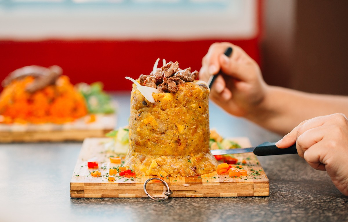 El mofongo es uno de los platos más tradicionales de Puerto Rico.