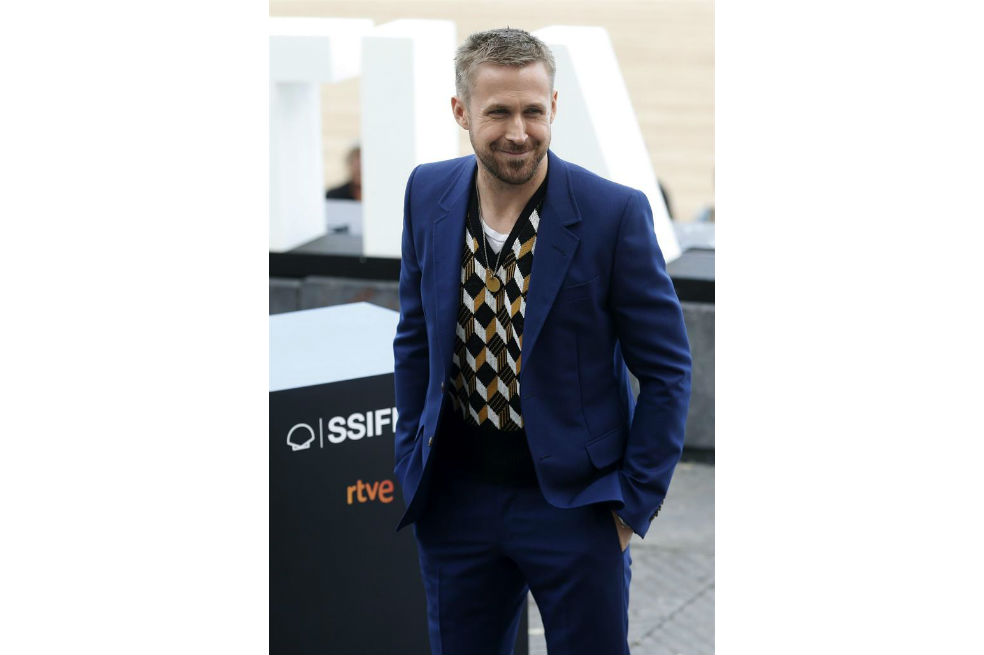 El público de San Sebastián enloquece con «el astronauta» Ryan Gosling
