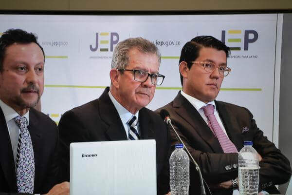 El general (r) Mario Montoya rinde versión sobre «falsos positivos» en la JEP