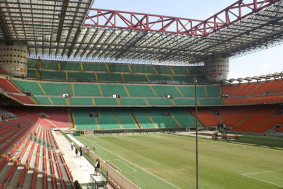 Estadio Giuseppe Meazza de Milán. / AFP