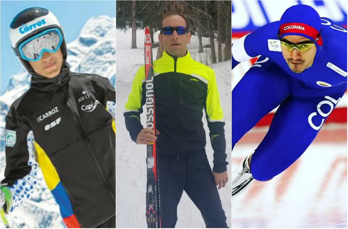 Así se preparan los deportistas colombianos para los Olímpicos de Invierno