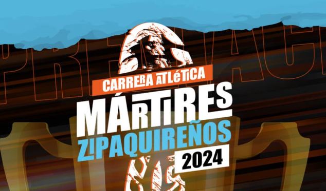 Todo listo para la carrera atlética Mártires Zipaquireños 2024