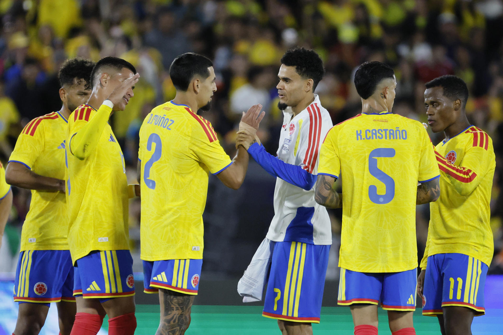 Mundial 2026: Colombia reveló la numeración oficial de sus 26 convocados