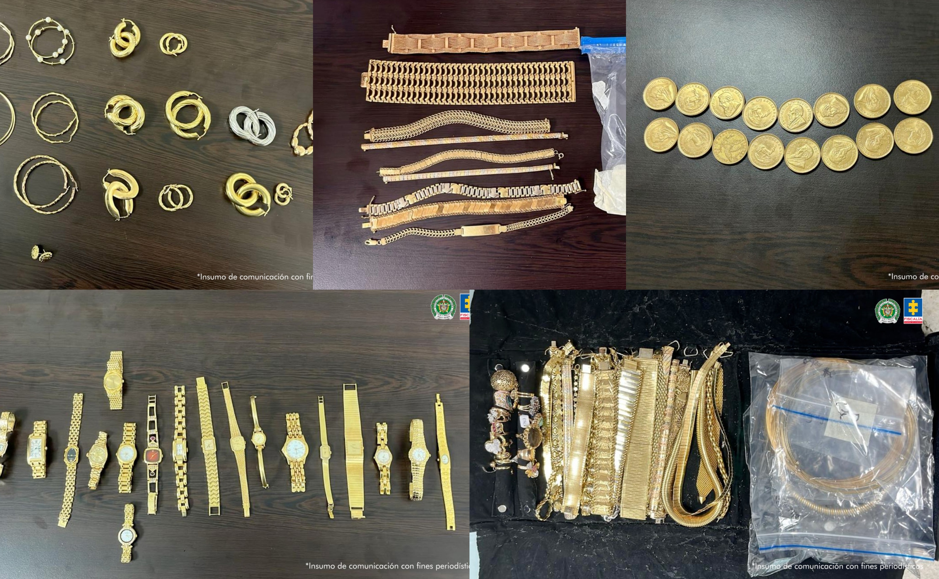 Incautan 1.200 joyas del exalcalde de Magangué Jorge Luis Alfonso, hijo de La Gata