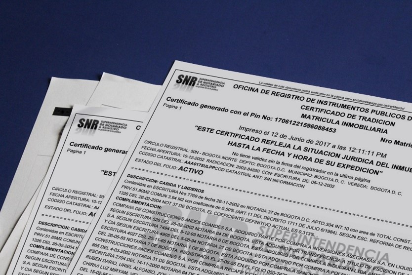 Certificado de Tradición y Libertad de un vehículo: cómo solicitarlo por internet