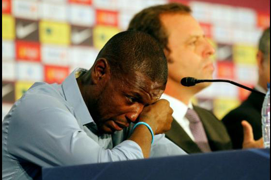 Abidal anunciaría el final de su carrera deportiva
