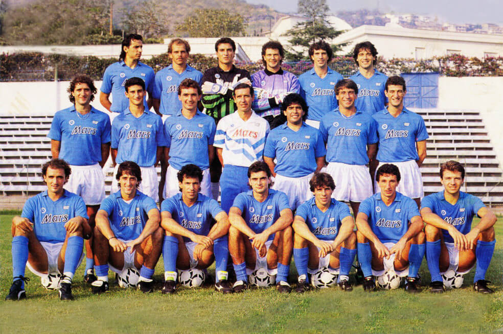 Maradona y su segundo “Scudetto” con el Napoli