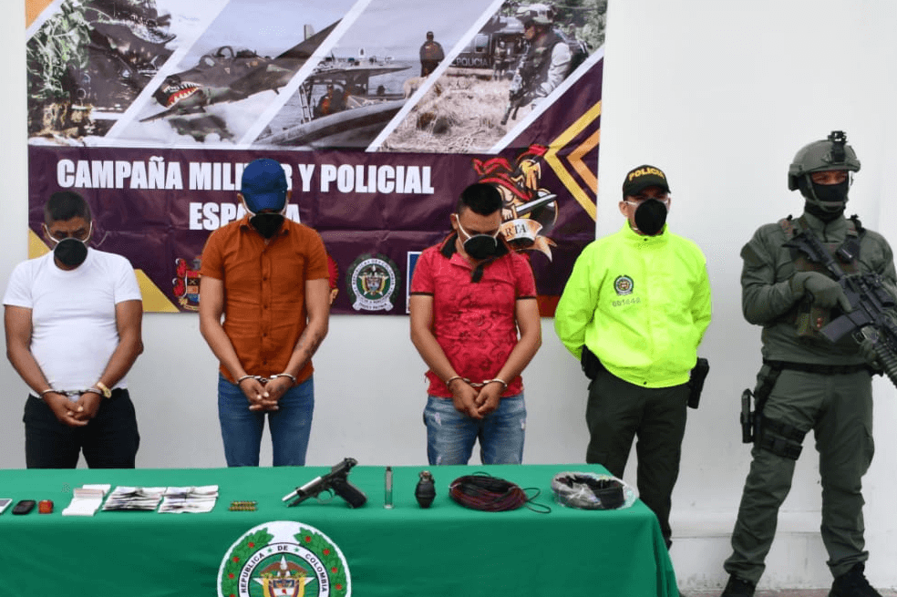 Capturan a tres cabecillas de los Pelusos en Norte de Santander