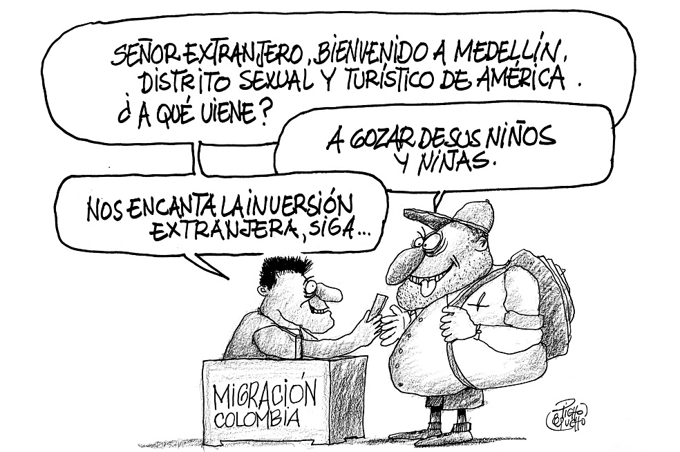 ¿A qué viene a Medellín?