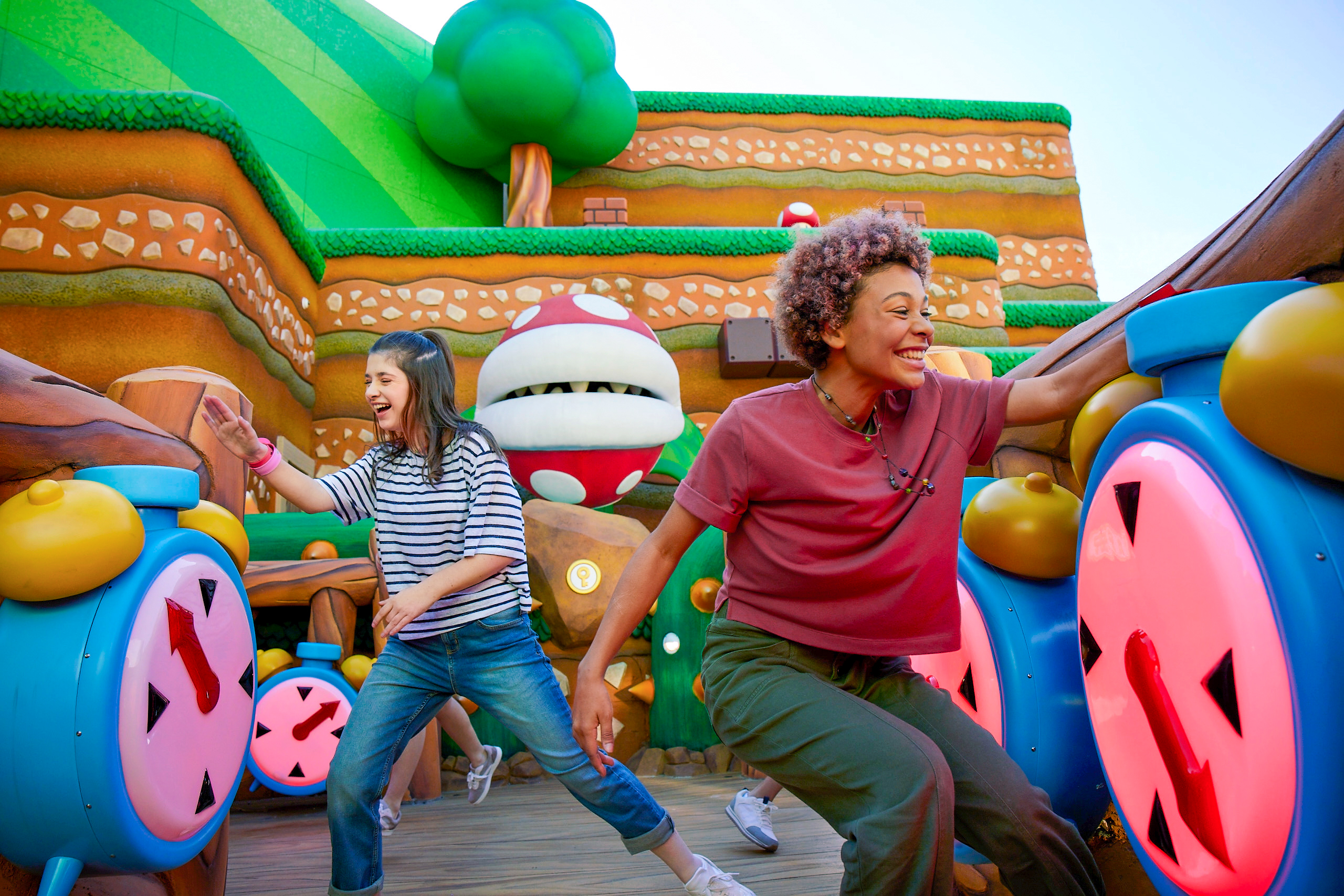 Super Nintendo World se concibe en asociación con Nintendo y los visionarios de Universal Creative.