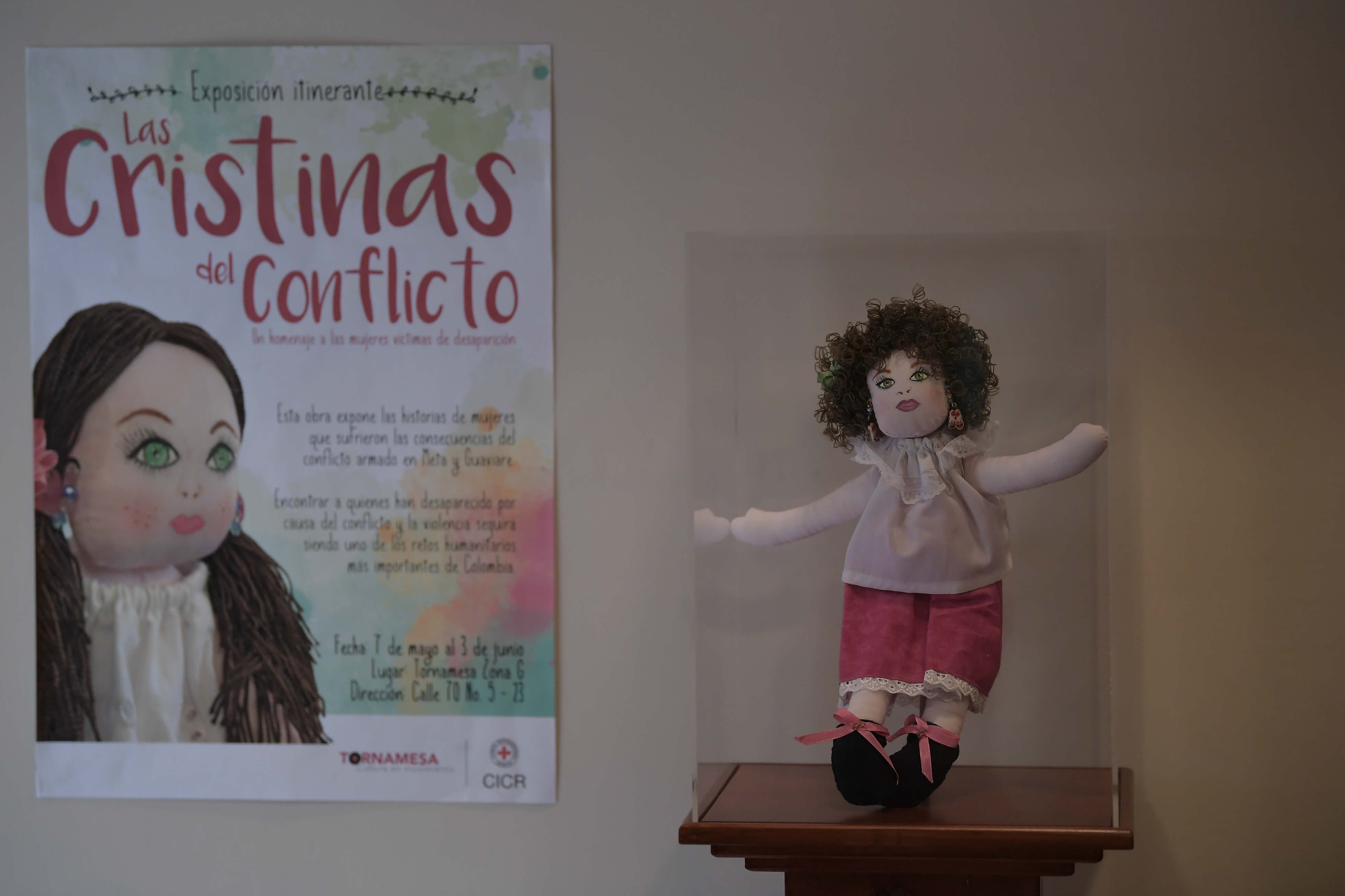 Muñecas de trapo, el símbolo de la desaparición