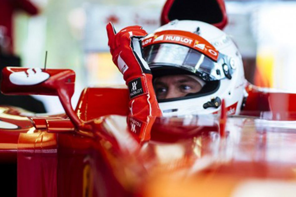 Sebastian Vettel se estrenó con Ferrari. Foto: Ferrari