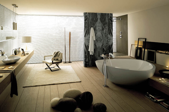 El baño, minimalismo en la ducha