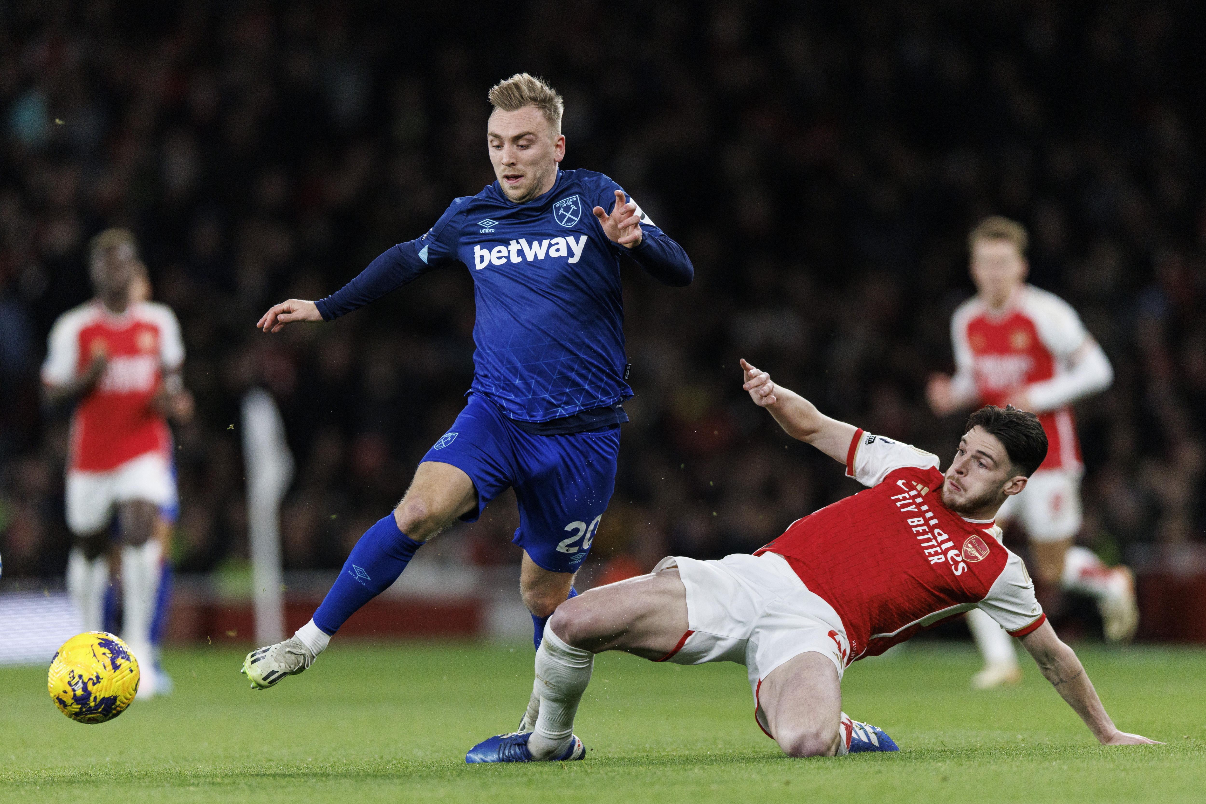 Arsenal cayó con West Ham y dejó escapar la cima: así quedó la tabla de la Premier